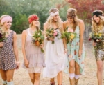 Свадьба бохо — Платья для подружек невесты