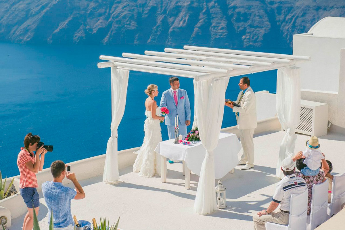 Свадьба мечты в Греции