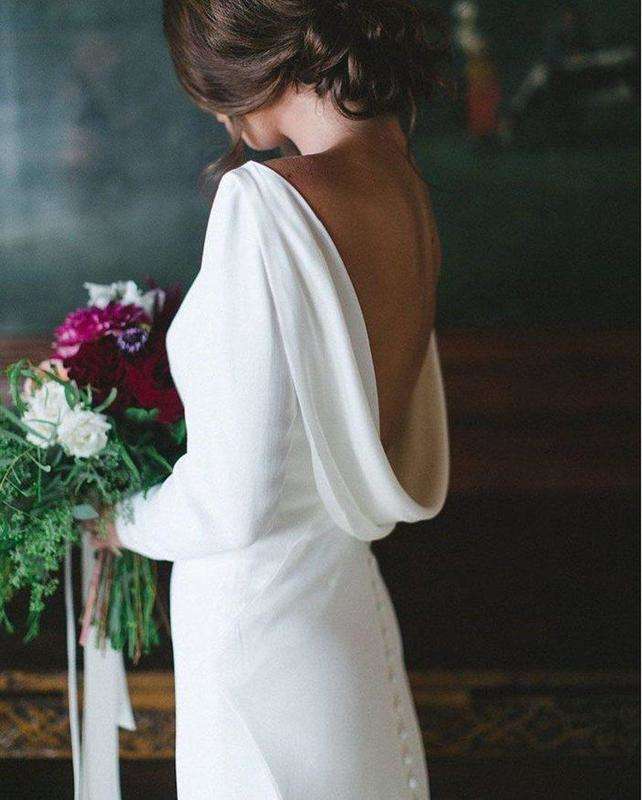 Простые свадебные платья для элегантной невесты